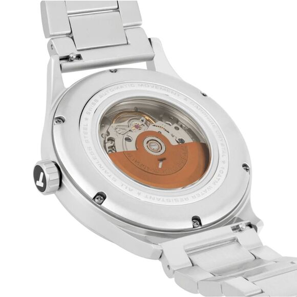 New Torgoen TN-1299 T56 Automatic 44mm Steel Bracelet Watch - Picture 2 of 4